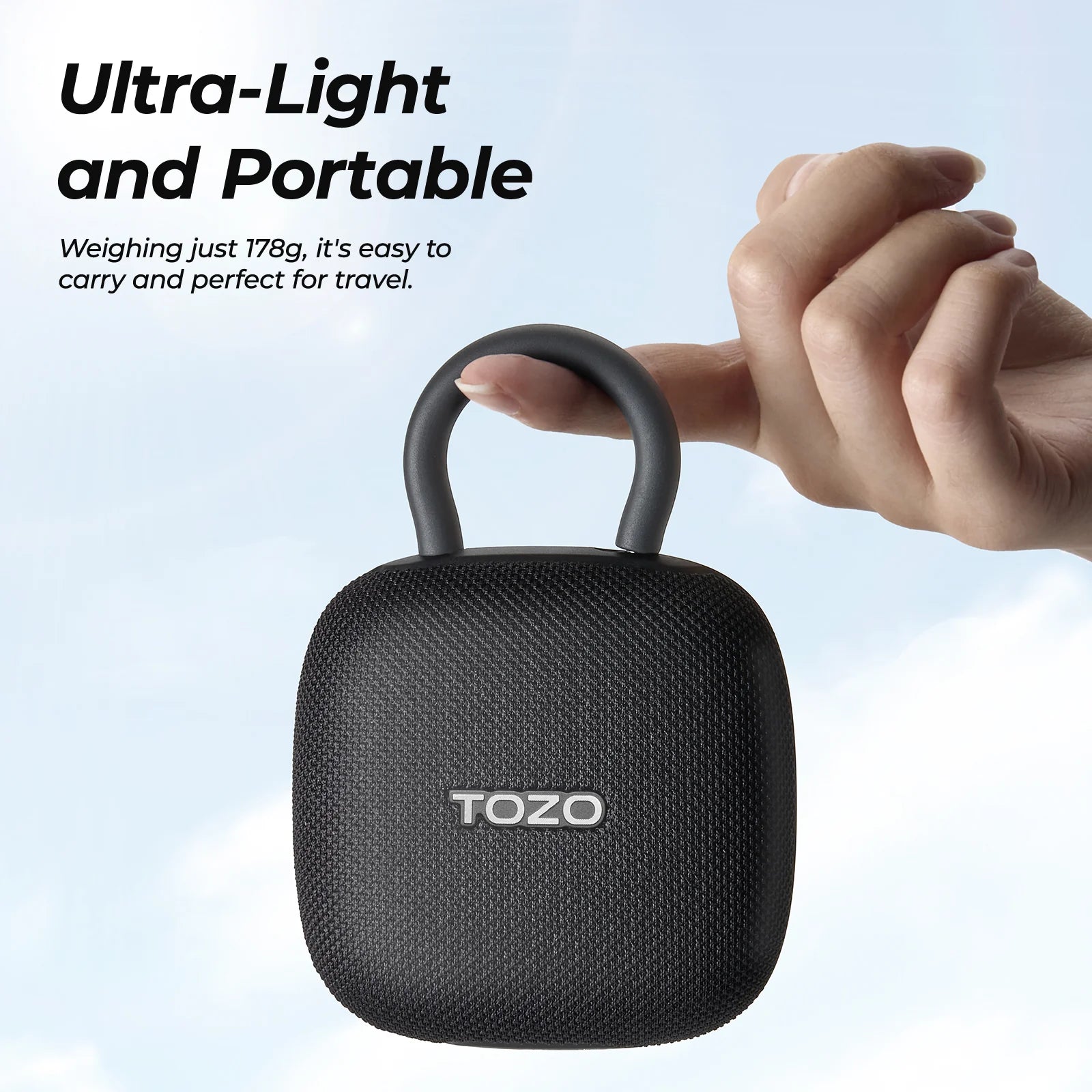 TOZO SoundGO Portable Speaker 10W BT 5 4 IPX5 1200mAh 20H Playtime