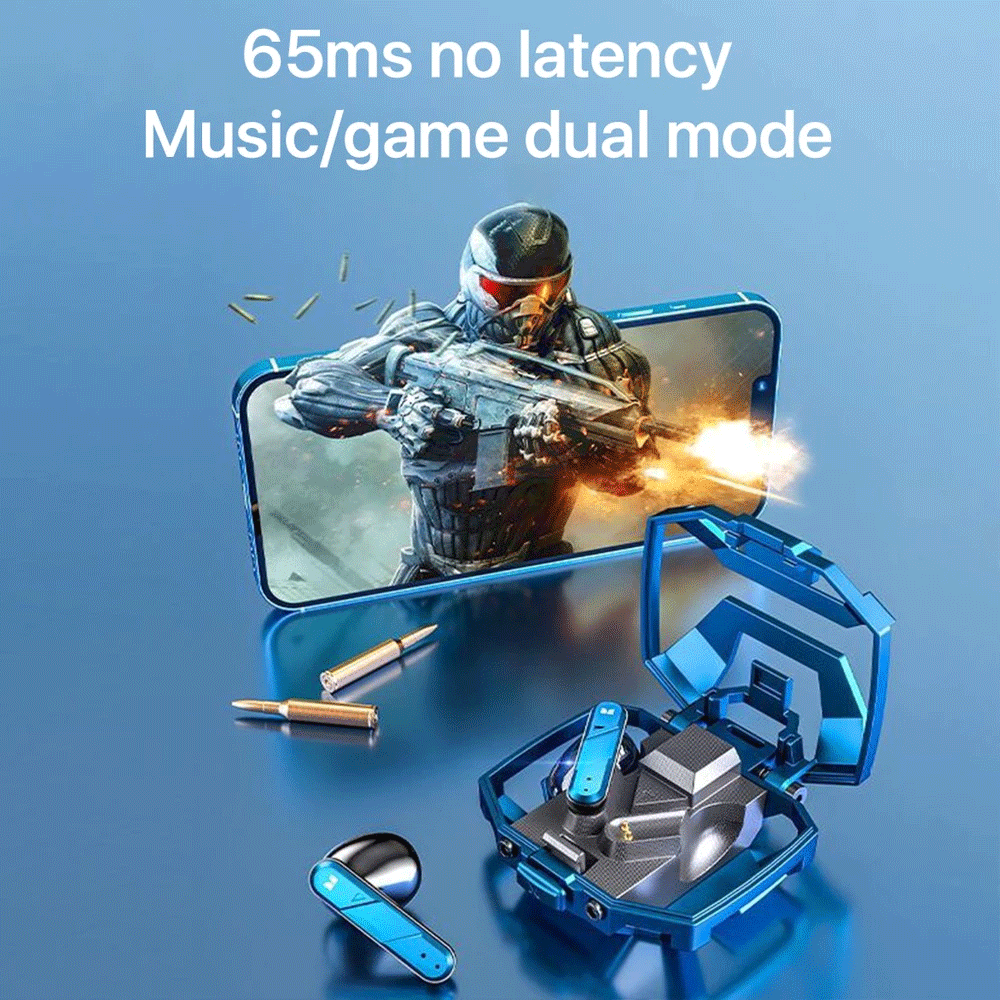 Monster XKT09 Wireless Bluetooth 5.2 Gaming Earphones Surround Sound with Mic