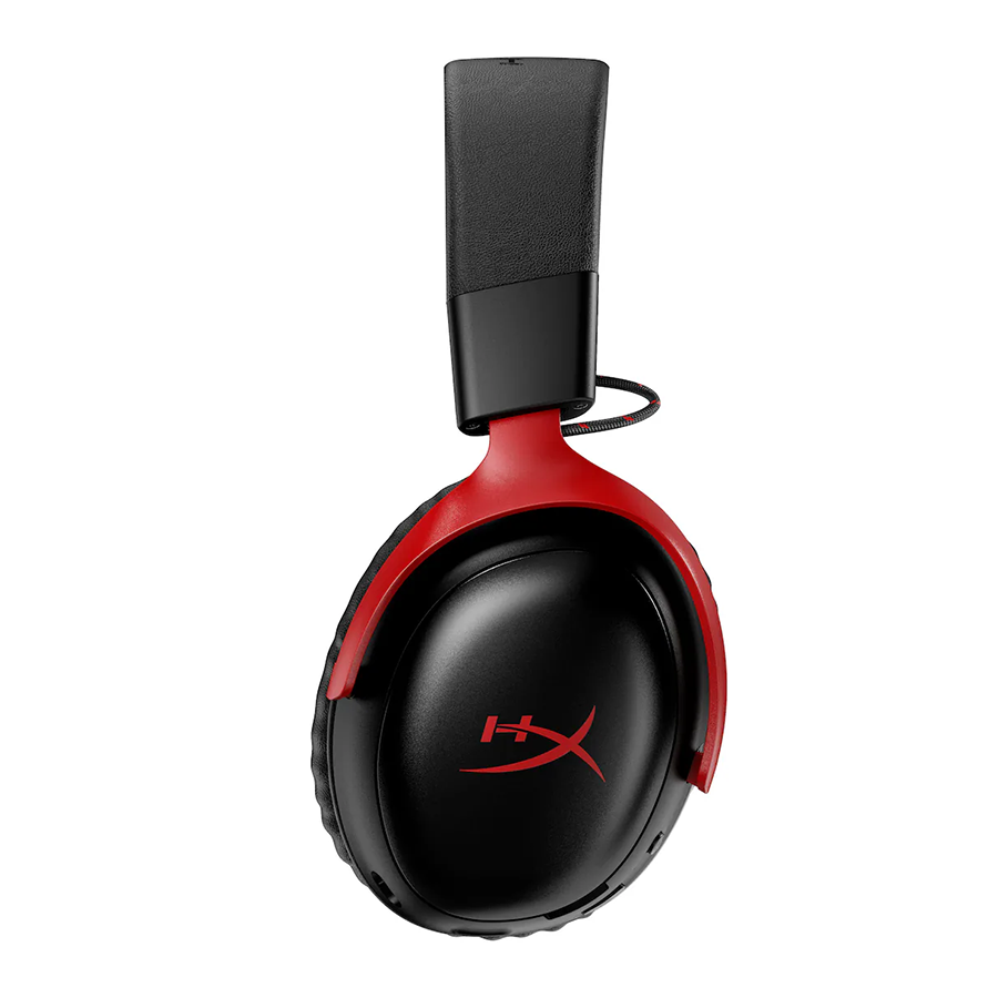 HyperX Cloud III S Wireless Gaming Headset for PC/PS5/PS4/N-Switch/Mobile Black/Red (A59Z0AA)