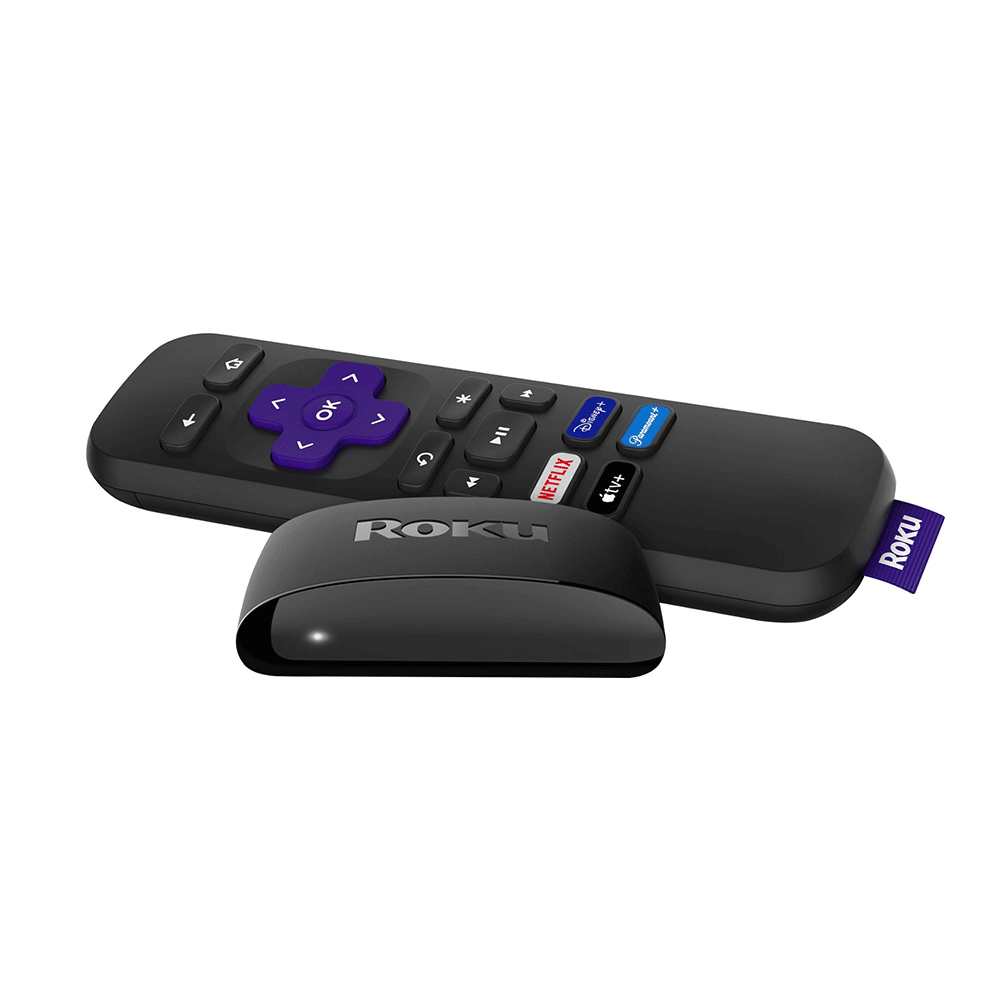 Roku Express 2022 Streaming Media Player with Remote (no TV Control) Black