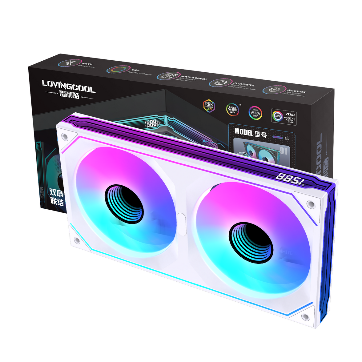 Lovingcool 360mm ARGB Air Cooler