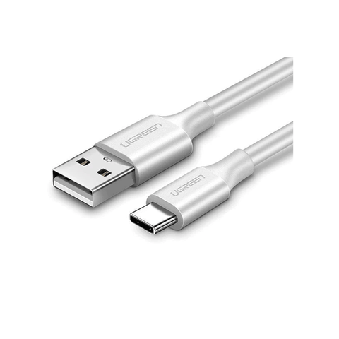 Ugreen Usb-A 2.0 To Usb-C Cable Nickel Plating 1m Charging And Data Cable White