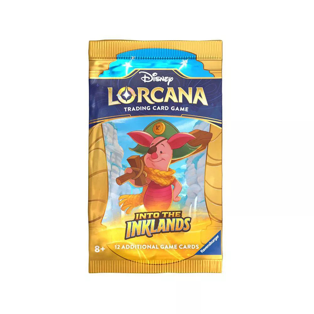 Disney Lorcana TCG: Into the Inklands Single-Player Starter Deck (Ruby/Sapphire)