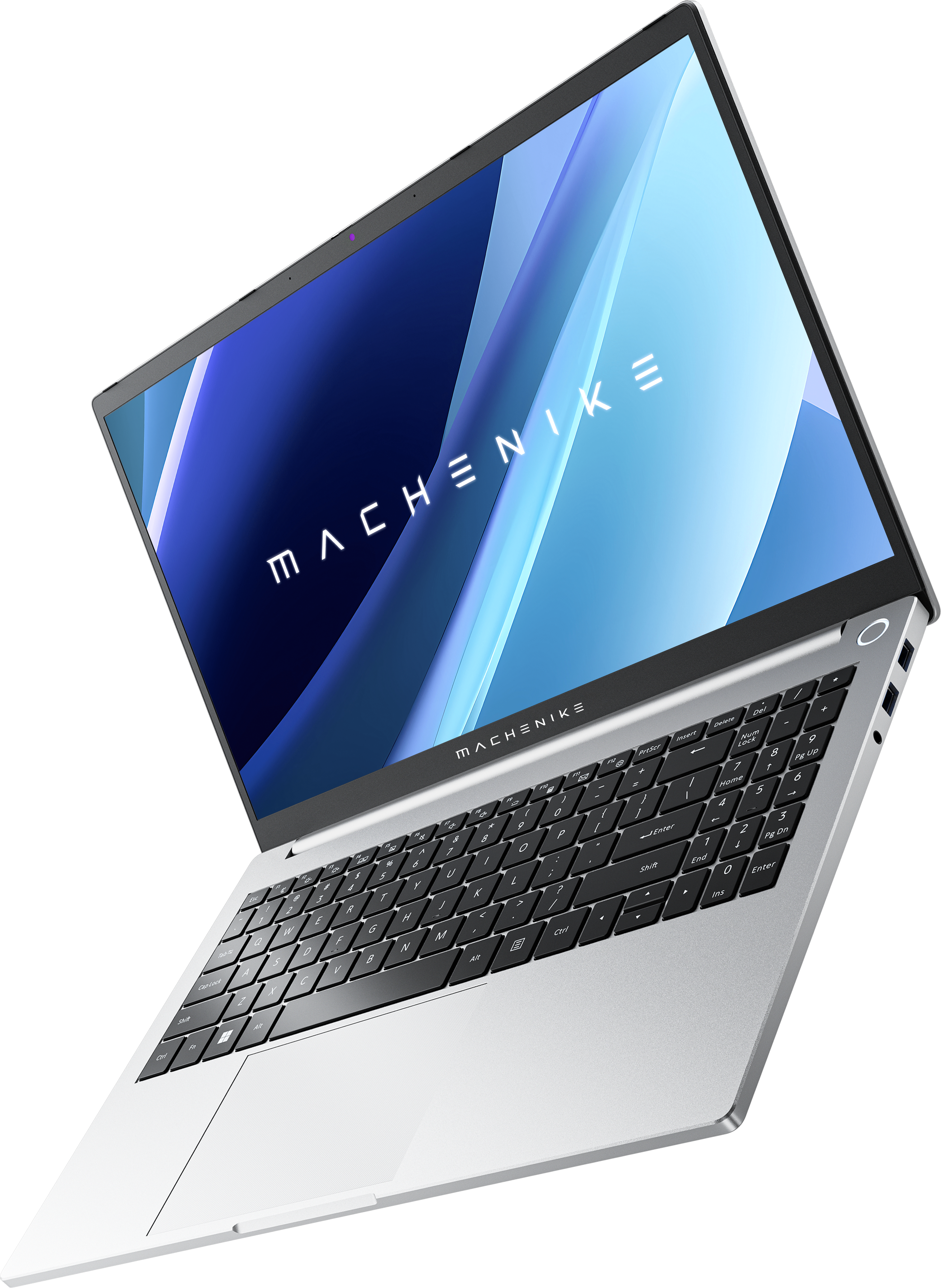 Machenike MC15N 15.6" FHD Notebook AMD Ryzen 5 - 5500H 16GB RAM /512GB SSD AMD Radeon Graphics Win11 Pro Silver