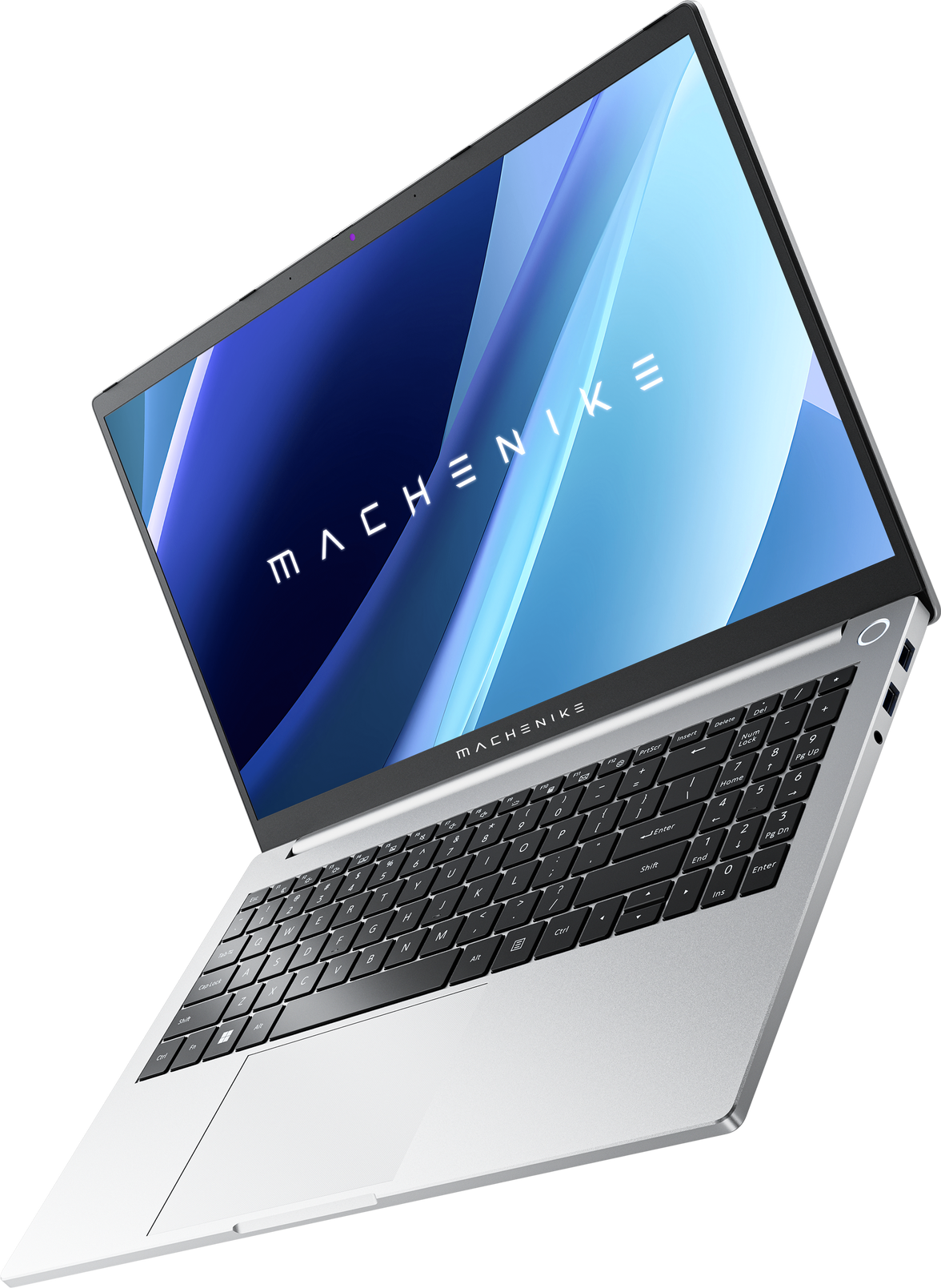 Machenike MC15N 15.6" FHD Notebook AMD Ryzen 5 - 5500H 16GB RAM /512GB SSD AMD Radeon Graphics Win11 Pro Silver
