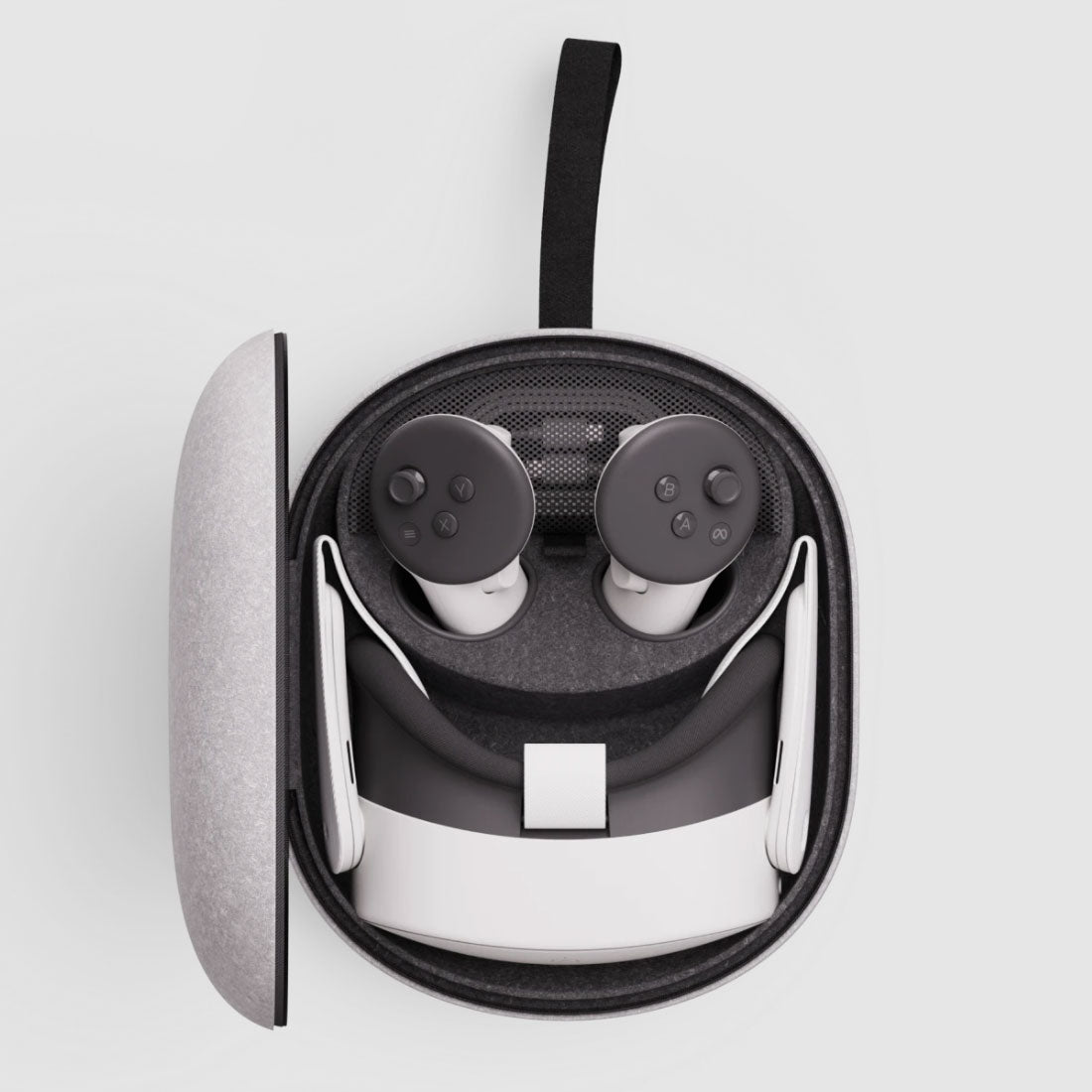 Meta Quest Compact Carrying Case for Meta Quest 3/3S Refreshed Compact Design