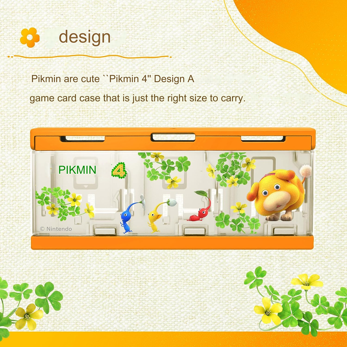 Hori Pikmin 4 Push Card Case 6 for Switch/ Switch Lite [NSW-495]