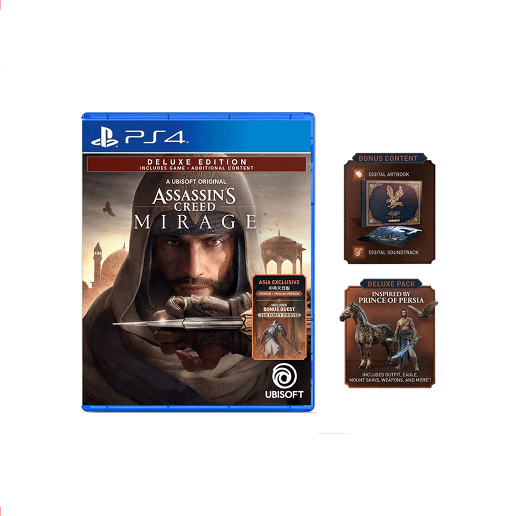 Assassin's Creed Mirage (Deluxe Edition) - (PS4) PlayStation 4