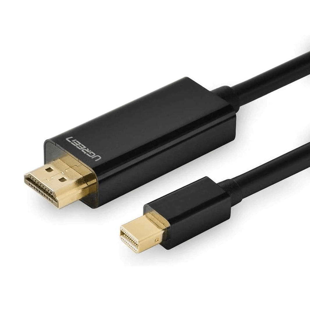 UGREEN Mini DP To HDMI Cable (4K) - 1.5m (Black) [MD101/20848]
