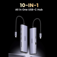 UGREEN USB-C 9-In-1 Multifunction Adapter - 15cm [CM498/15600]