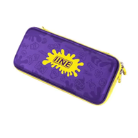 NSW IINE Storage Bag For N-Switch / N-Switch OLED (Splatoon 3 Purple/Yellow) [L711]