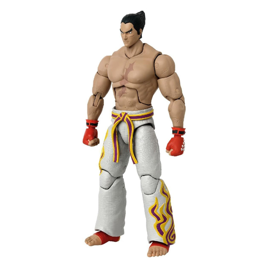 Tekken Kazuya Mishima Action Figure by BANDAI Game Dimensions