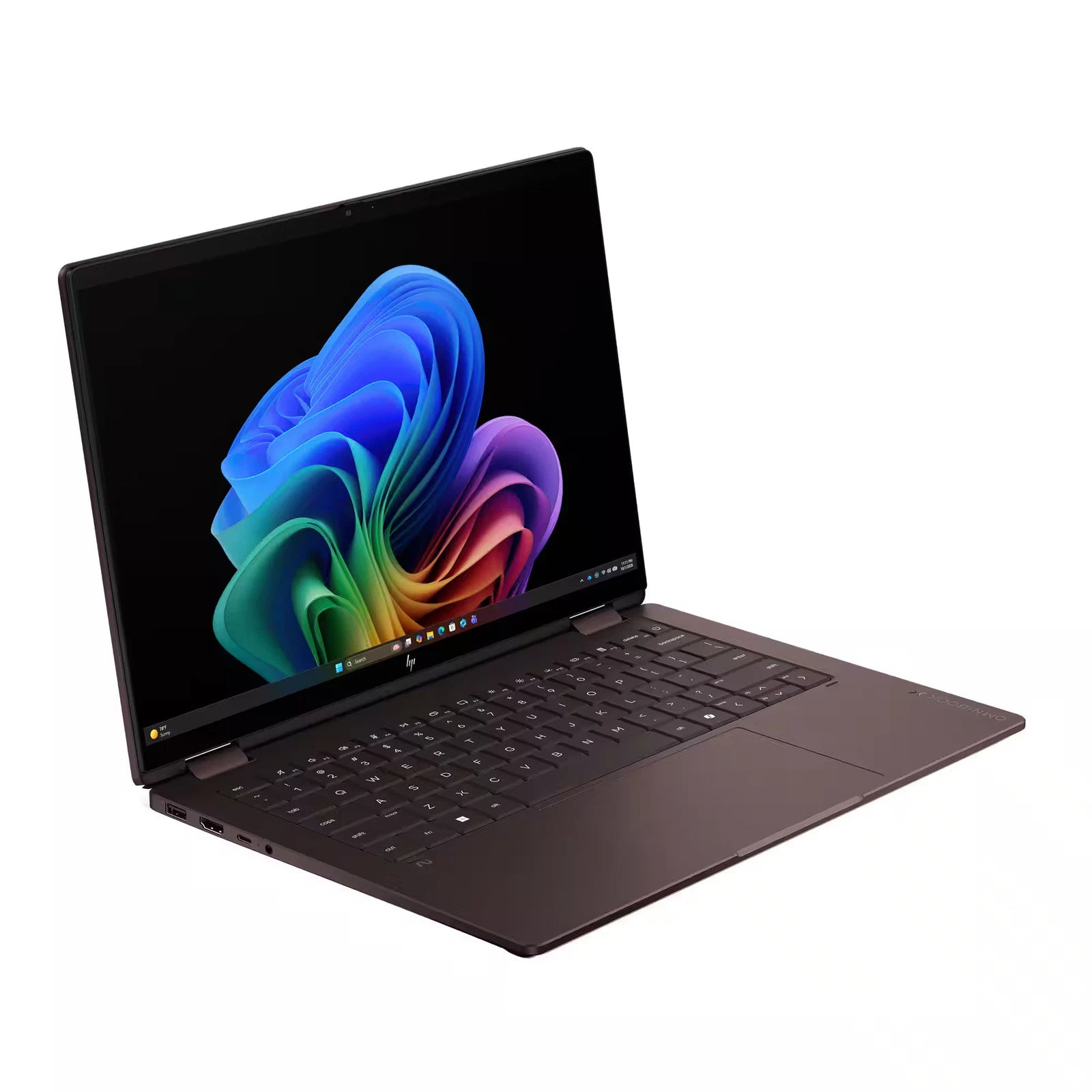 HP OmniBook X Flip 14" 2K OLED Touch 2-in-1 Copilot+ PC AMD Ryzen AI 5 430 16GB LPDDR5X RAM / 512GB SSD AMD Radeon 840M Graphics Win 11 Home Deep Espresso 14-KC0013DX