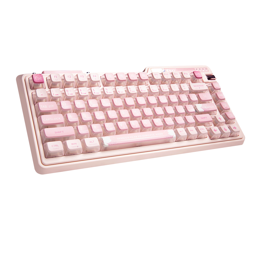 KZZI K75 Pro Tri-Mode RGB 82 Keys Hot-Swappable Mechanical