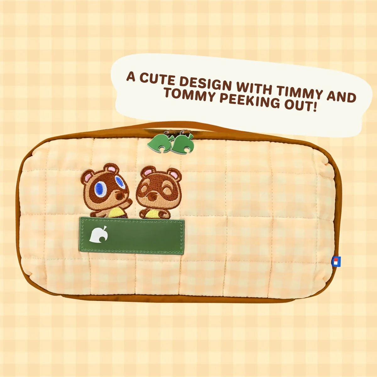 Hori Animal Crossing Puff Pouch for Nintendo Switch 2 (NSX-159A)