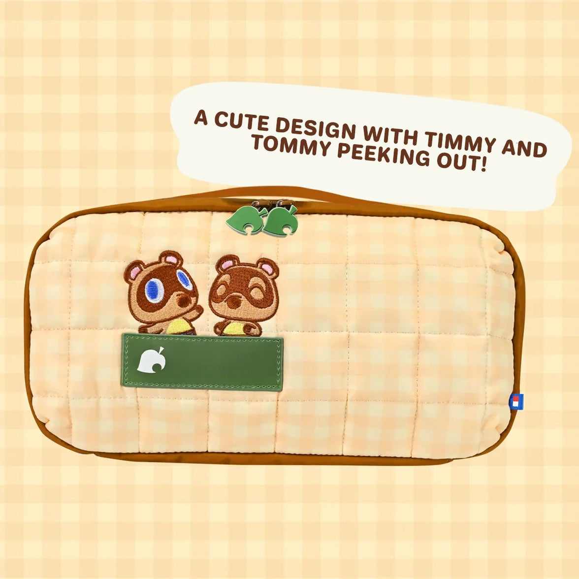 Hori Animal Crossing Puff Pouch for Nintendo Switch 2 (NSX-159A)