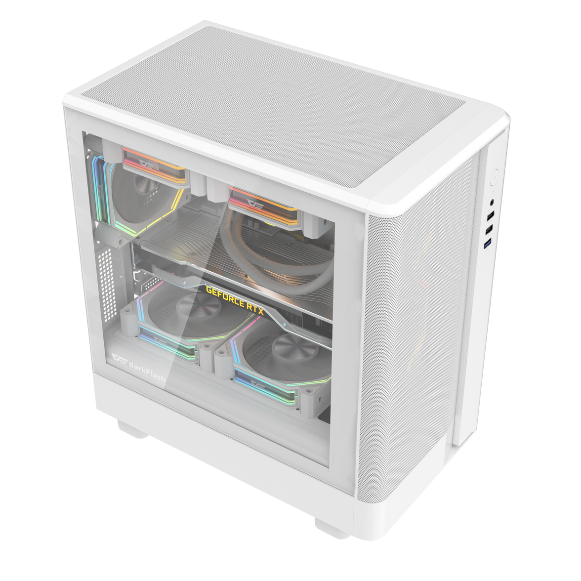 DarkFlash DB330M Mesh M-ATX PC Case