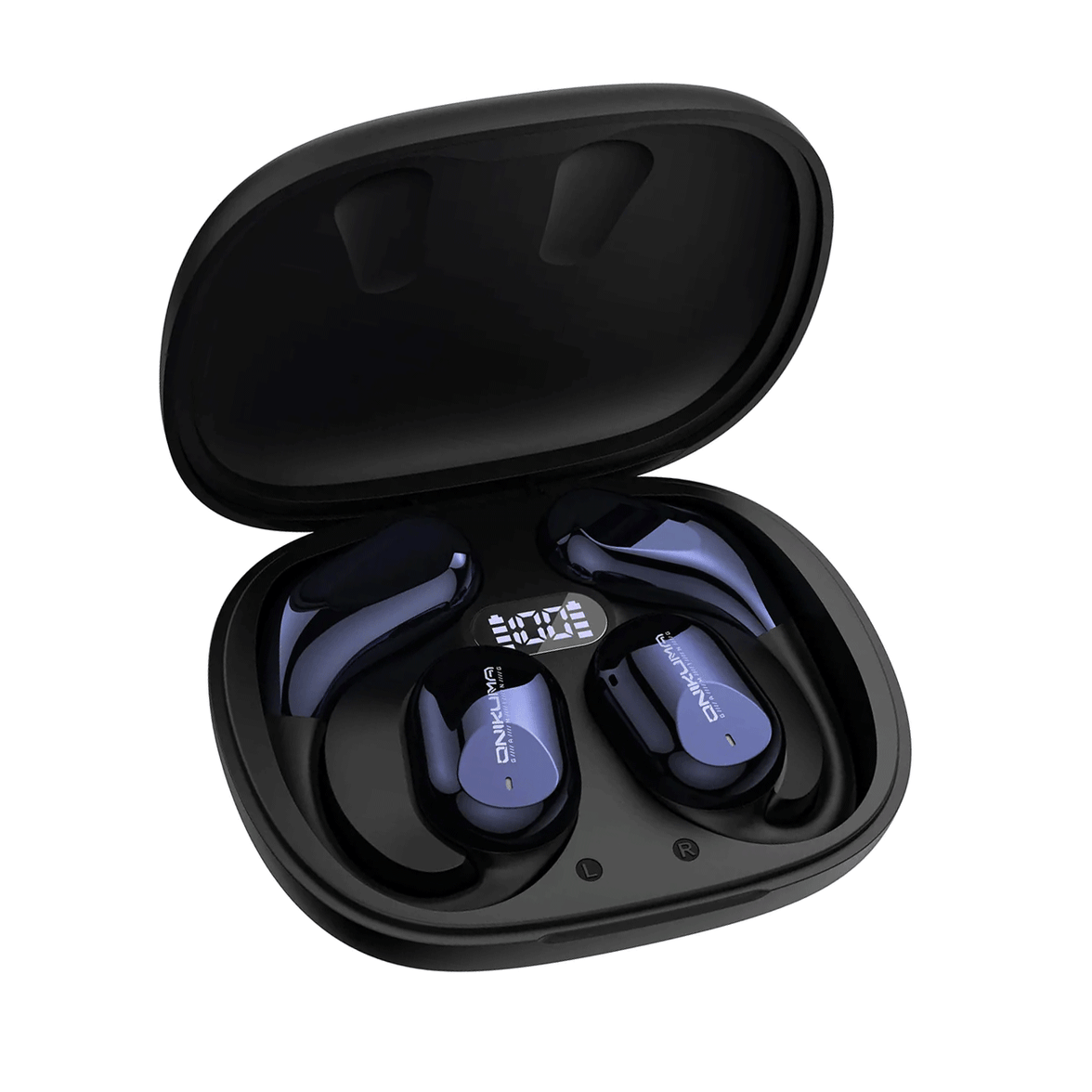 Onikuma T209 Wireless Earphones (Black/Blue)