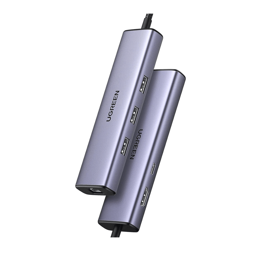 UGREEN USB-C 6-In-1 Multifunction Adapter - 15cm [CM512/15598]