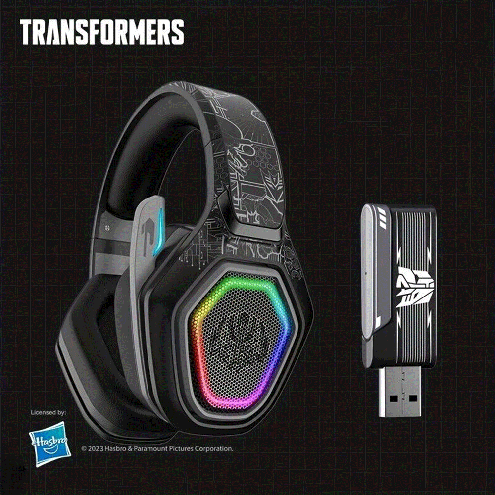 Transformers TF-G01 Wireless Gaming Headset (Black)