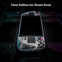 JSAUX Transparent Shell Series Front Cover for Steam Deck - PC0108