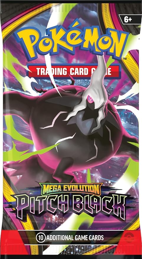 Pokemon TCG: Pitch Black (ME-05) 3 Pack Blister (ENG)
