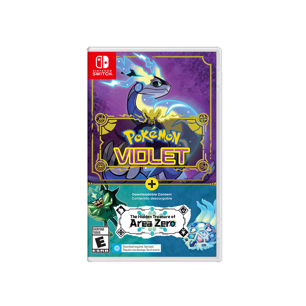 Nintendo Switch Pokemon Violet + The Hidden Treasure of Area Zero DLC [Asian]