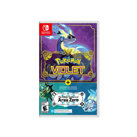 Pokemon Violet + The Hidden Treasure of Area Zero DLC - Nintendo Switch [Asian]