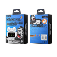 WEKOME Liton Series ANC+ENC Wireless Earbuds with smart Color Screen (White) WS-26