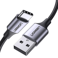 UGREEN USB-C Male To USB-A 2.0 Male Cable 1.5m (Black) [US288/60127]