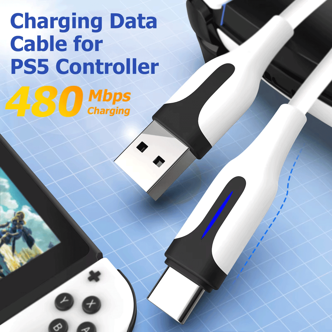 IINE IINE Controller C to C Charging Cable for PS5 [L961]