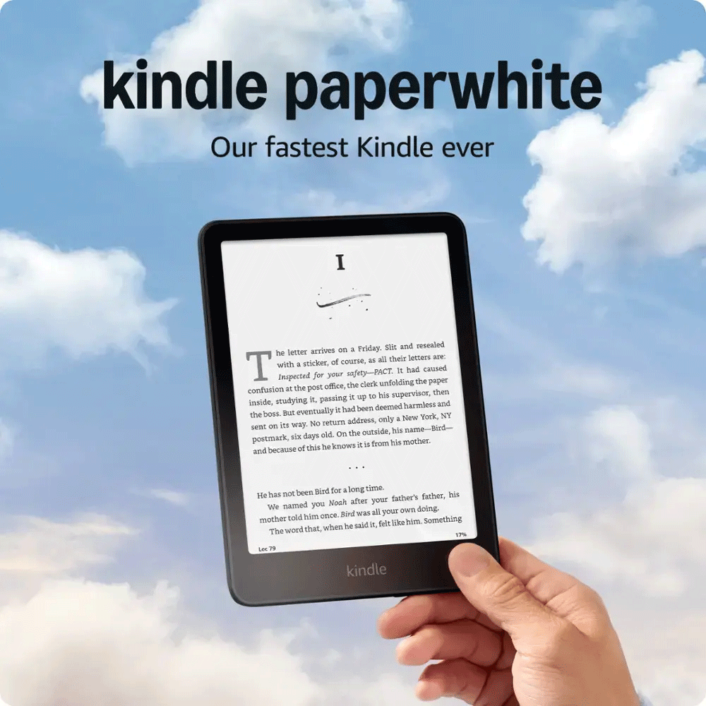 Amazon Kindle Paperwhite 16GB 12th Gen – Our fastest Kindle ever, with new 7" glare-free display and weeks of battery life 2024