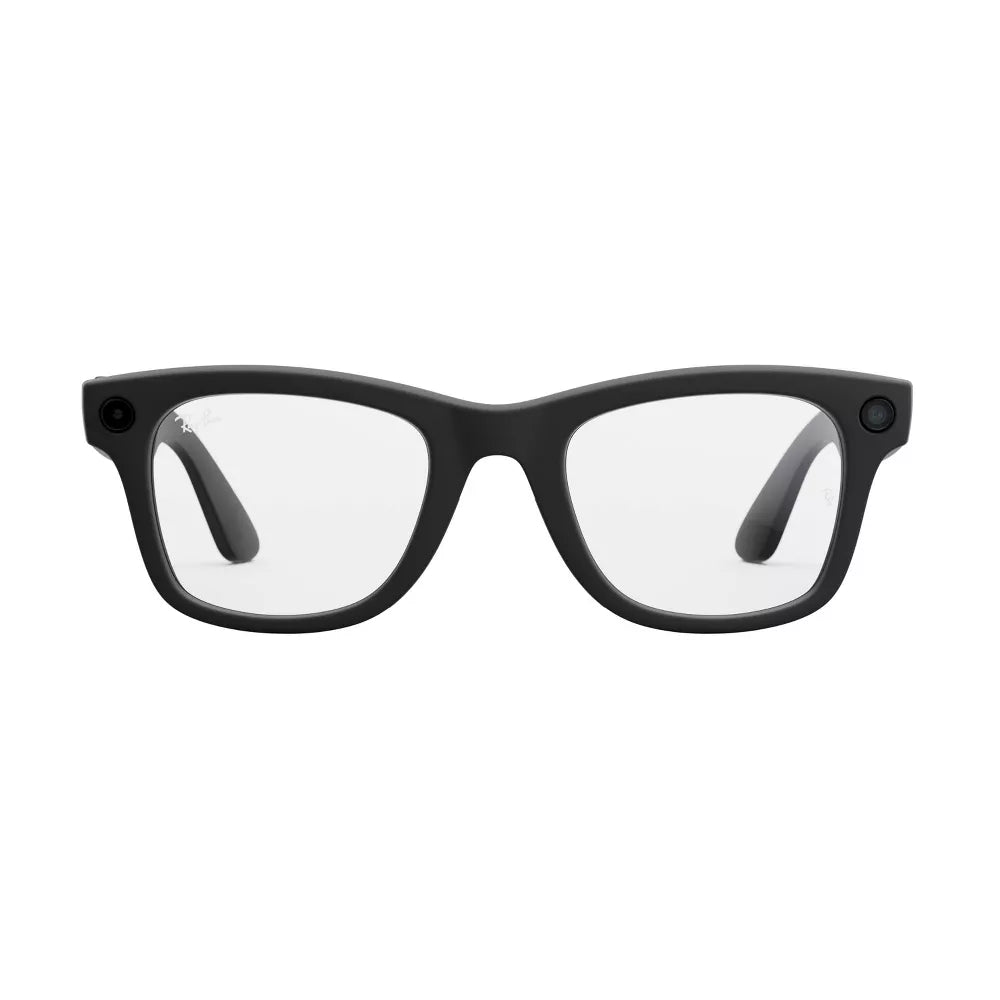 Ray-Ban Meta Wayfarer (Gen 2) Clear lenses Matte Black