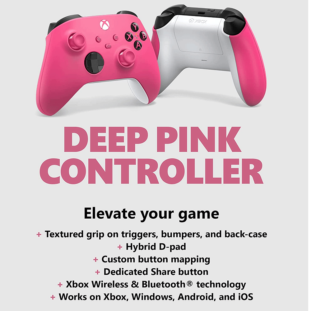 Xbox Series X controller [Deep Pink]