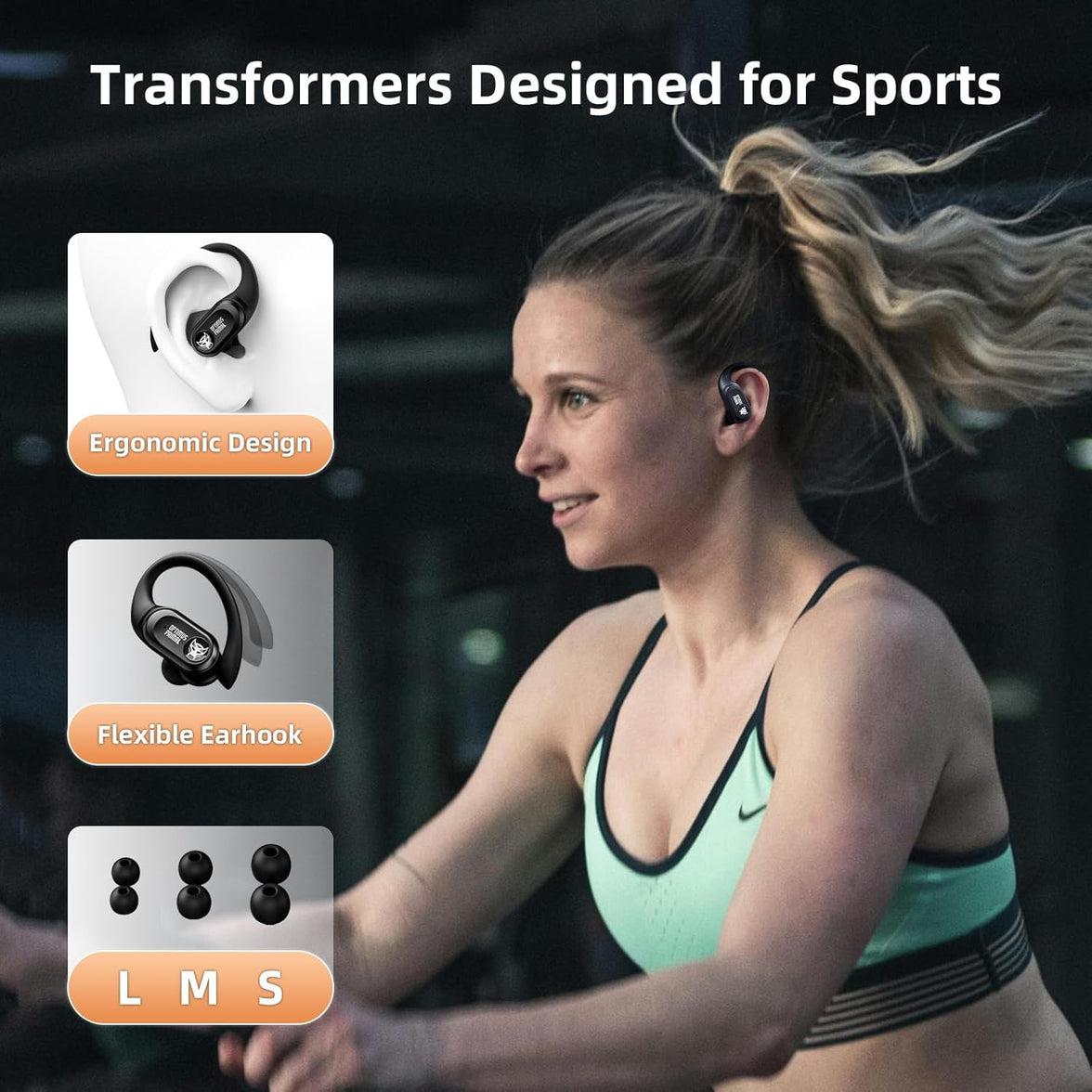 Transformers TF-T26 Pro Bluetooth Earphone HIFI - Waterproof