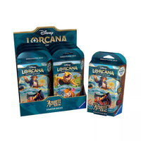 Disney Lorcana TCG: Azurite Sea Single-Player Starter Deck (Amber/Ruby)