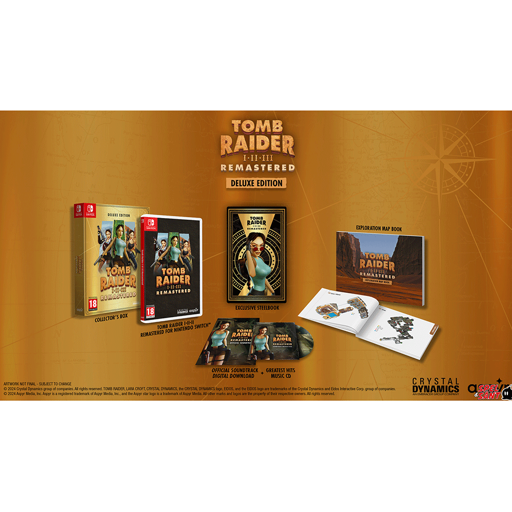 Nintendo Switch Tomb Raider I-II-III Remastered Deluxe Edition [EU]