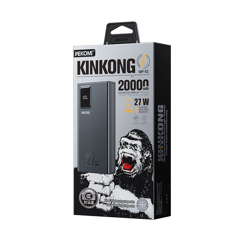 WEKOME High-Power Powerbank 27W (20000mAh) WP-93