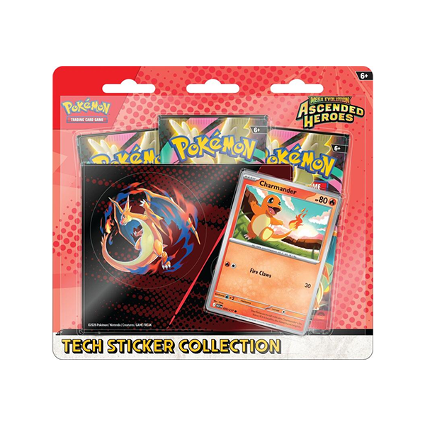 Pokemon TCG: Ascended Heroes Tech Sticker Collection (Charmander) (ENG)