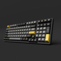 Akko Black & Gold 3098B Plus Multi-Mode Hot-Swappable Mechanical Keyboard (Akko V3 Cream Yellow Pro)