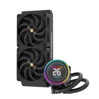 Lovingcool 240mm ARGB Liquid Cooler with Temp Screen
