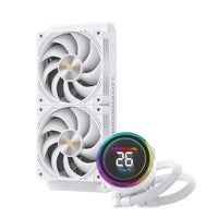 Lovingcool 240mm ARGB Liquid Cooler with Temp Screen