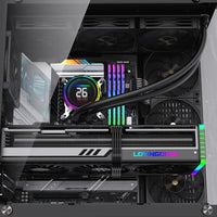 Lovingcool 240mm ARGB Liquid Cooler with Temp Screen