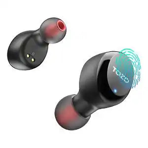 TOZO TWS Earbuds T6S IPX8 BT 53 35H Playtime Wireless Charging Deep Bass