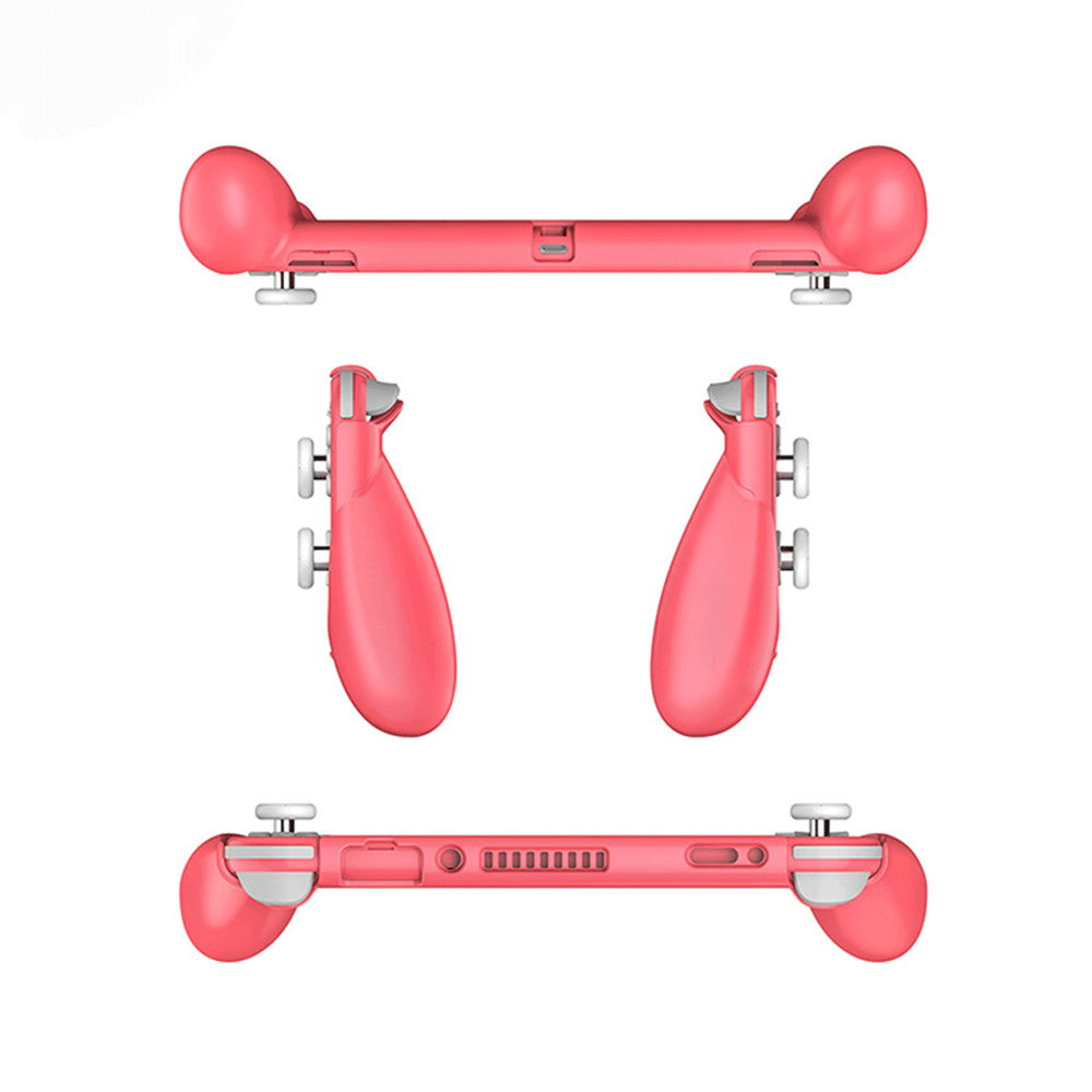 JYS Protective Case Handle grip for Nintendo Switch Lite [Coral] [SL04]