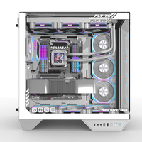 DarkFlash DY470 ATX Three-side Glass Panel Tempered Glass PC Case