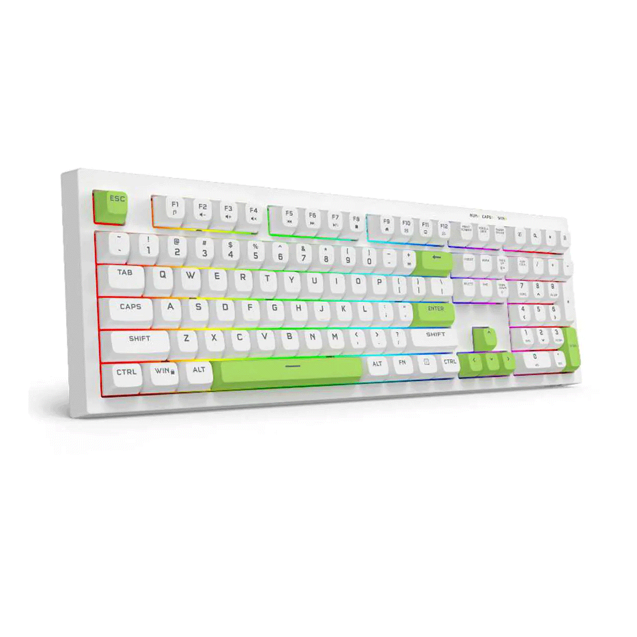 Redragon (K518-RGB-C) CRUX 108 Key Wired RGB Membrane Gaming Keyboard