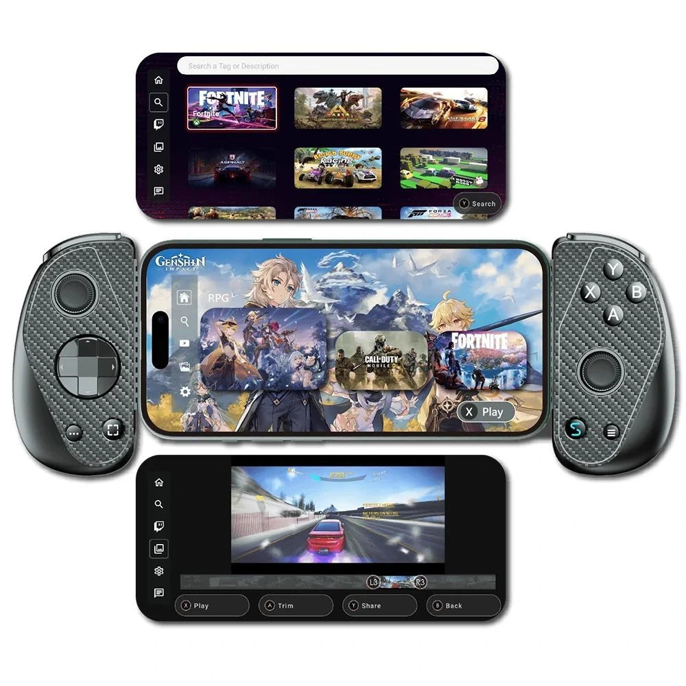 Serafim S3 Cloud Gaming Controller USB-C With 3.5mm Earphone Jack