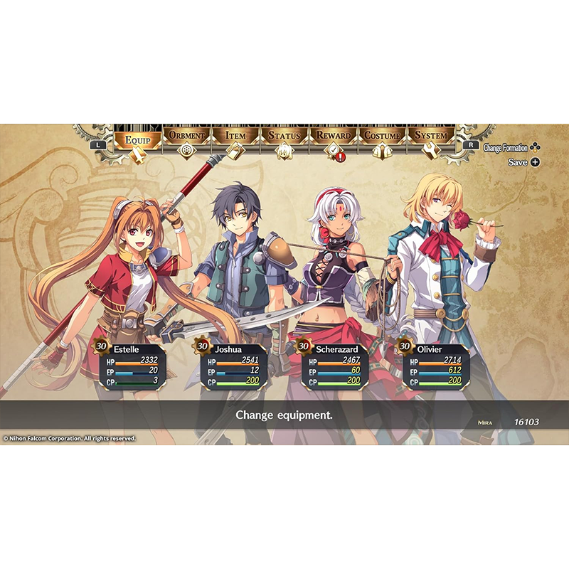 Nintendo Switch Trails in the Sky 1st Chapter