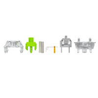 Glorious Raptor Premium Clicky Mechanical Keyboard Switches (Lubed)